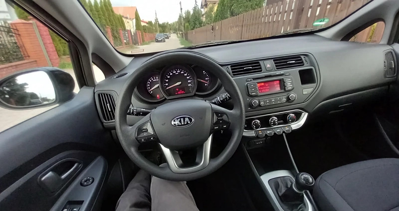 Kia Rio cena 19900 przebieg: 103130, rok produkcji 2013 z Zalewo małe 191